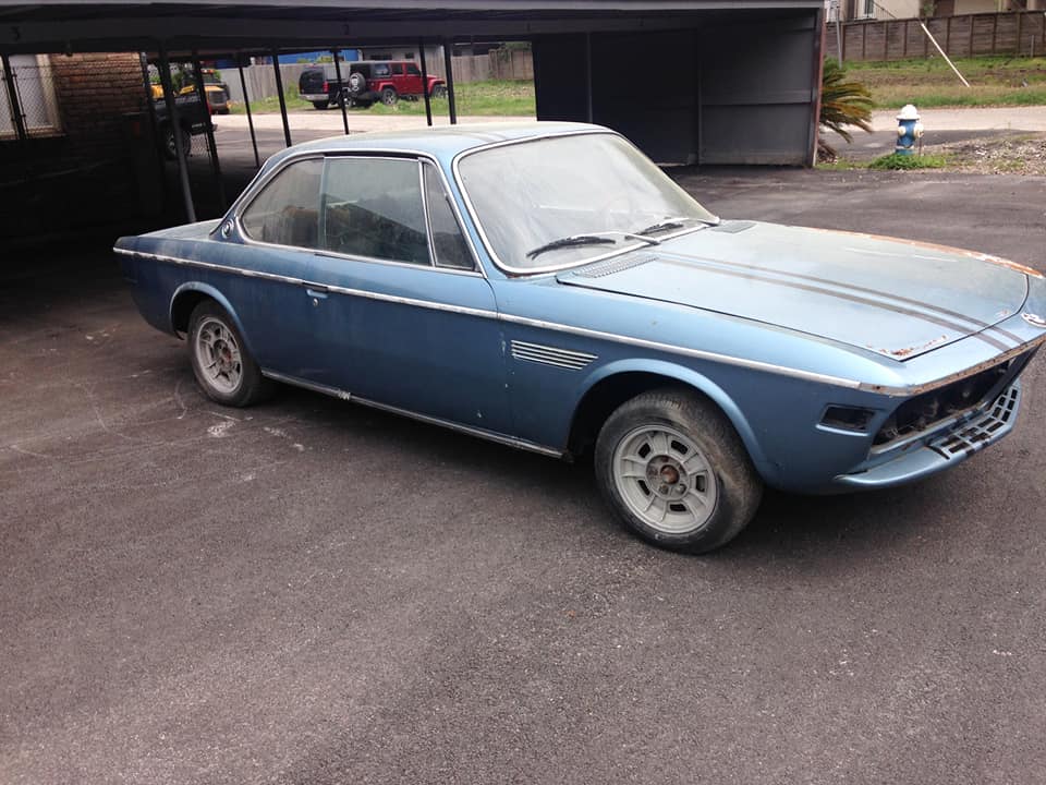 1970 BMW 2800cs e9 needs full restoration. Selling for 5k Seller Jameel Aleem. .jpg