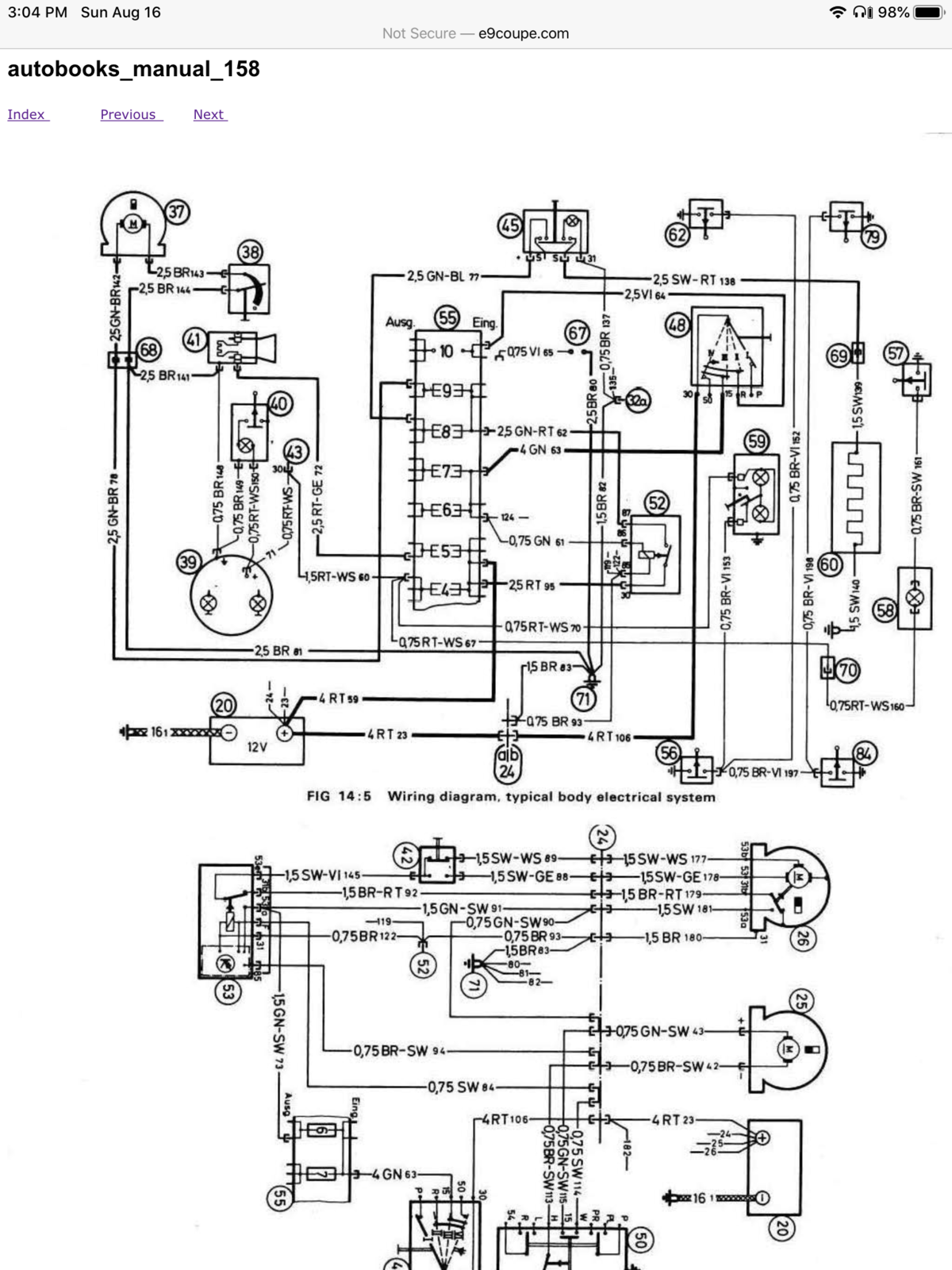 Dash electrical gremins | BMW E9 Coupe Discussion Forum