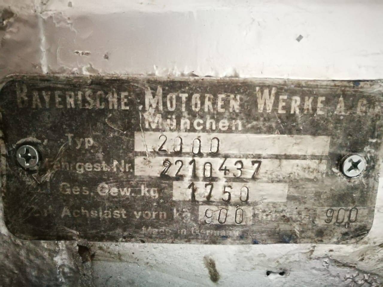 VIN Number BMW E9 Coupe Discussion Forum