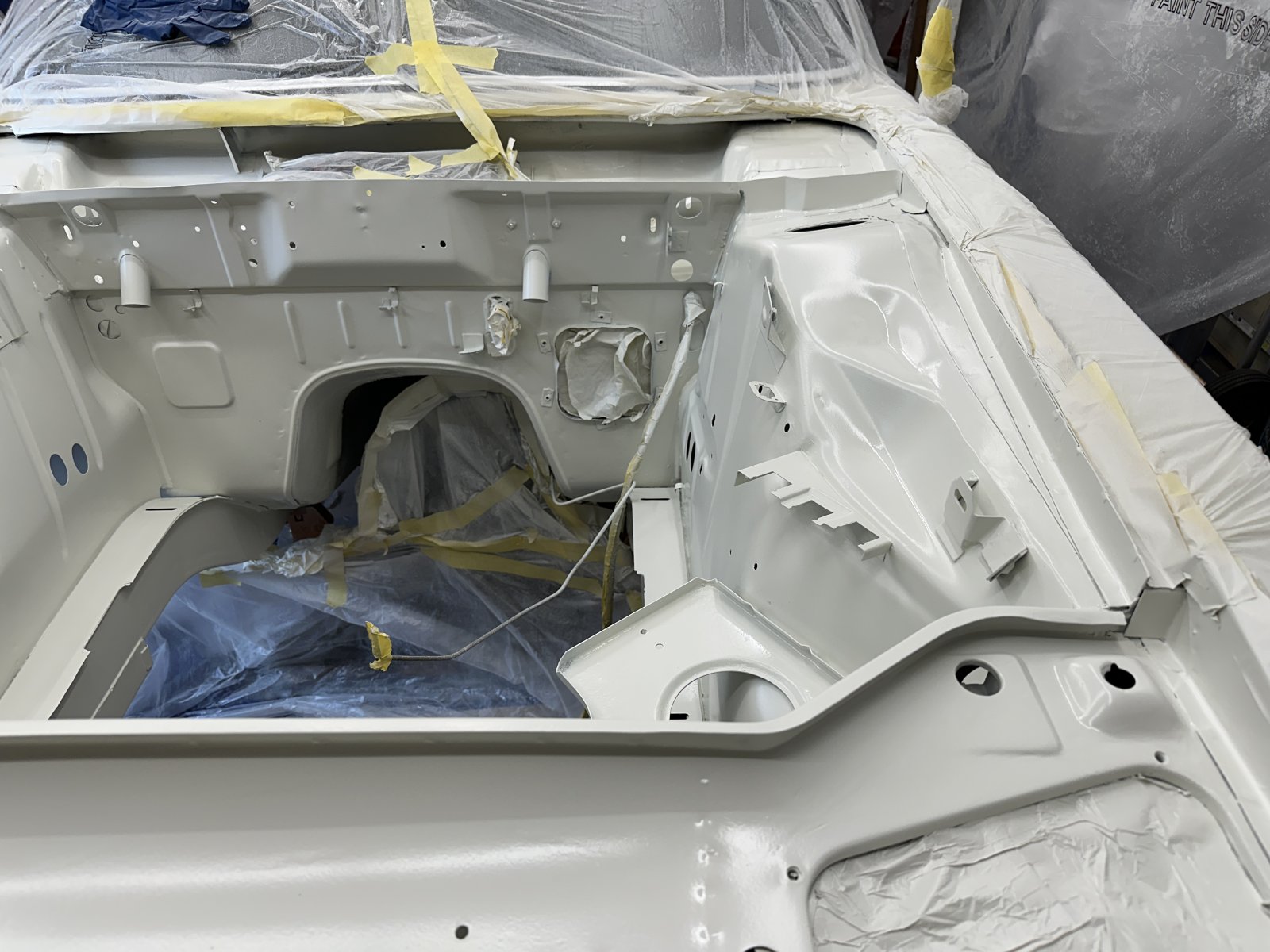 Engine compartment after final paint 2.JPG