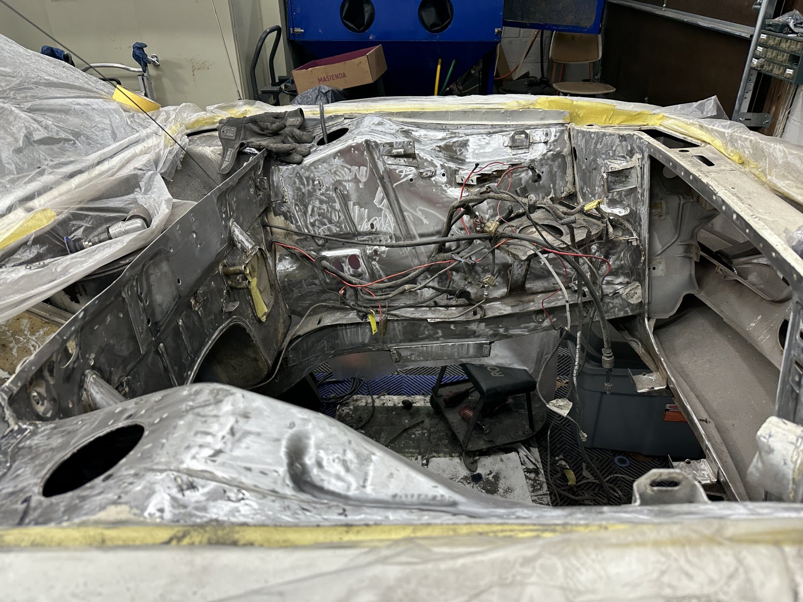 Engine compartment stripping underway 3.JPG