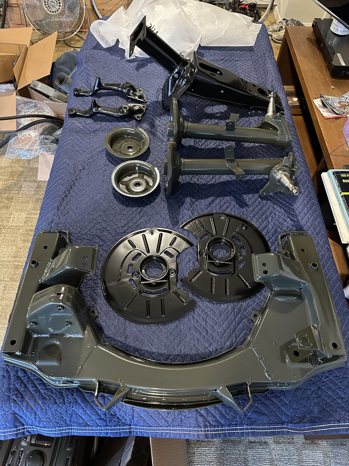 Front sub assy after powder coat.JPG