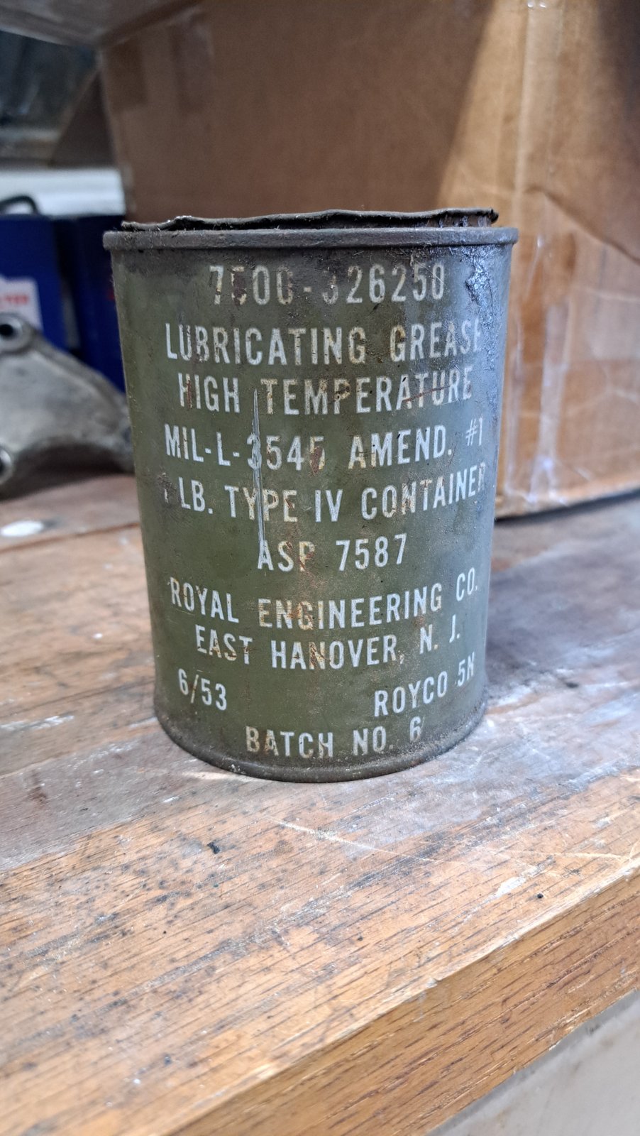 Look what I found on the shelf. Does grease go bad? BMW E9 Coupe