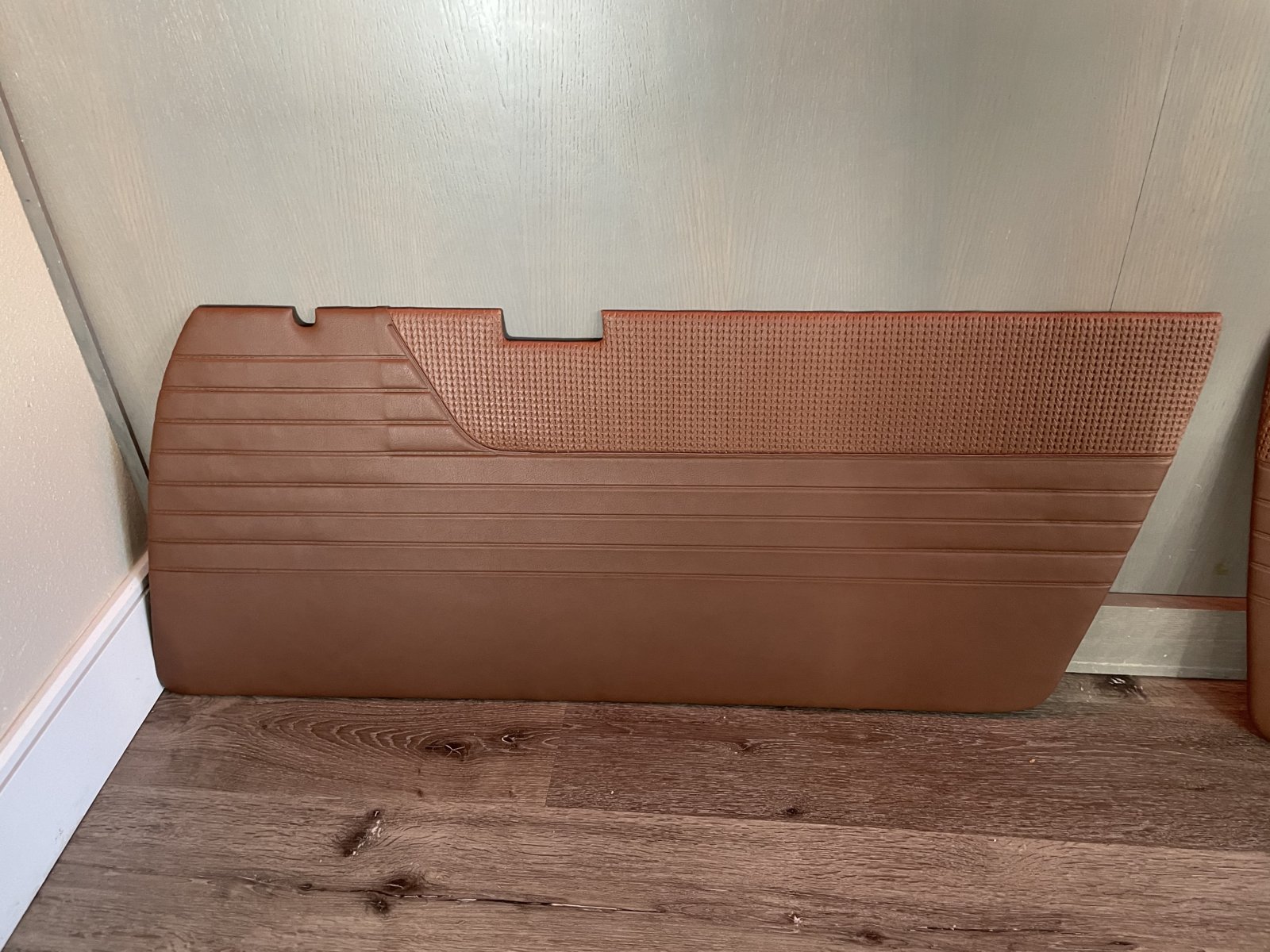 FS New Front Door Cards/Vinyl From World Upholstry Brown BMW E9
