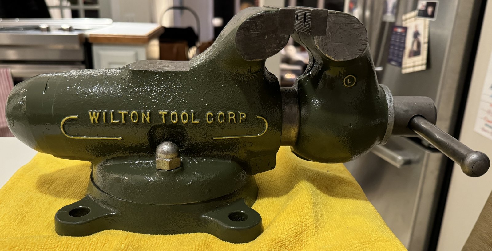 Vintage Wilton vise and Atlas drill press resto BMW E9 Coupe