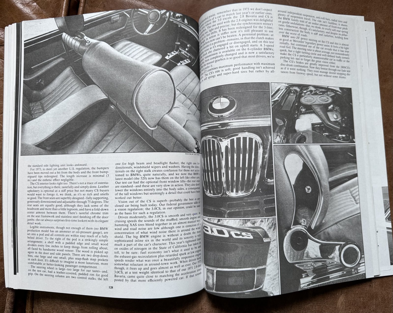 Brooklands book of period magazine road test articles - BMW Six ...