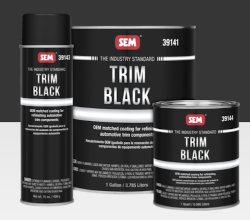 SEM 39141, Original Trim Black, Gallon