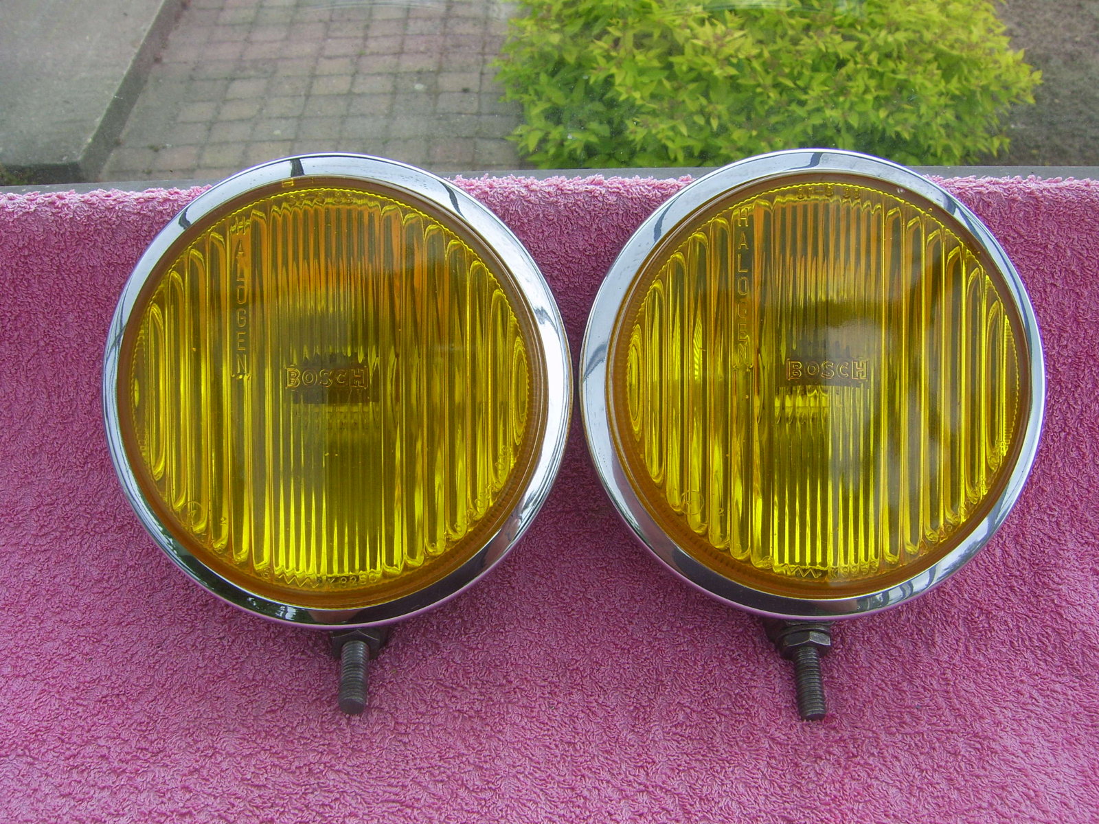 Fs Bosch Halogen Yellow Fog Lights Sold Bmw E9 Coupe Discussion