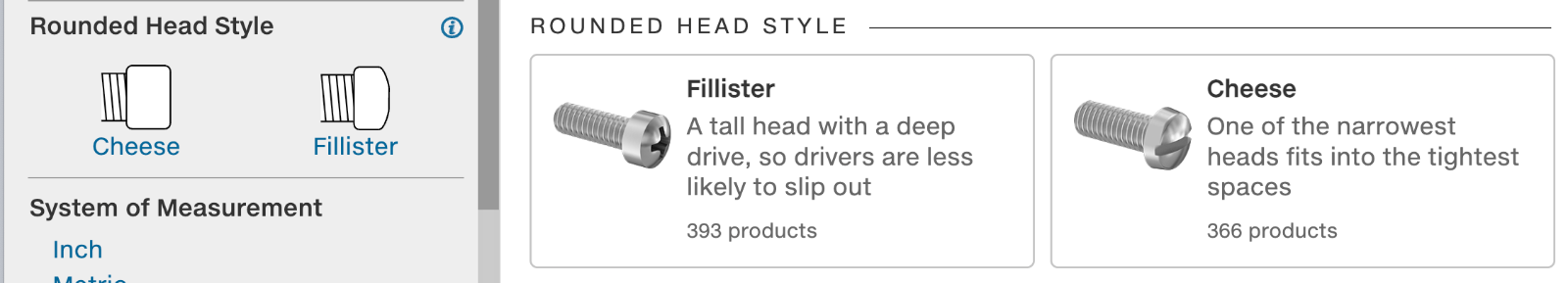 McMaster.com Fillister vs Cheese Head.png