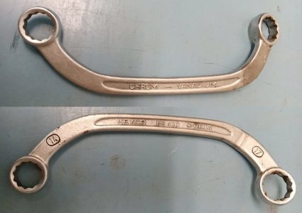Heyco 14-17mm bent wernch W Germany CHROM - VANADIUM .jpg
