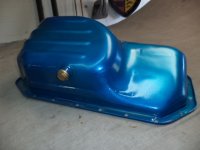 Blue oil pan    Alfa lights 001.JPG
