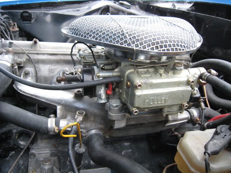 Word on european intake manifold and Holley four barrel?