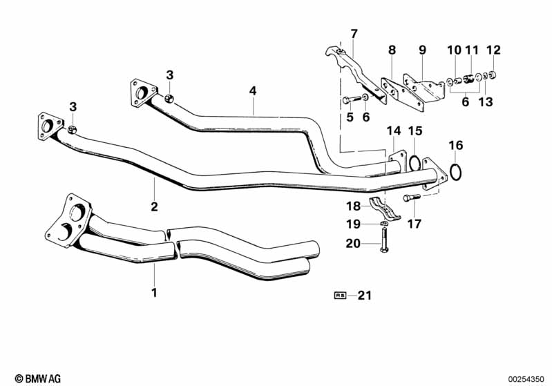 Exhaust pipe/muffler